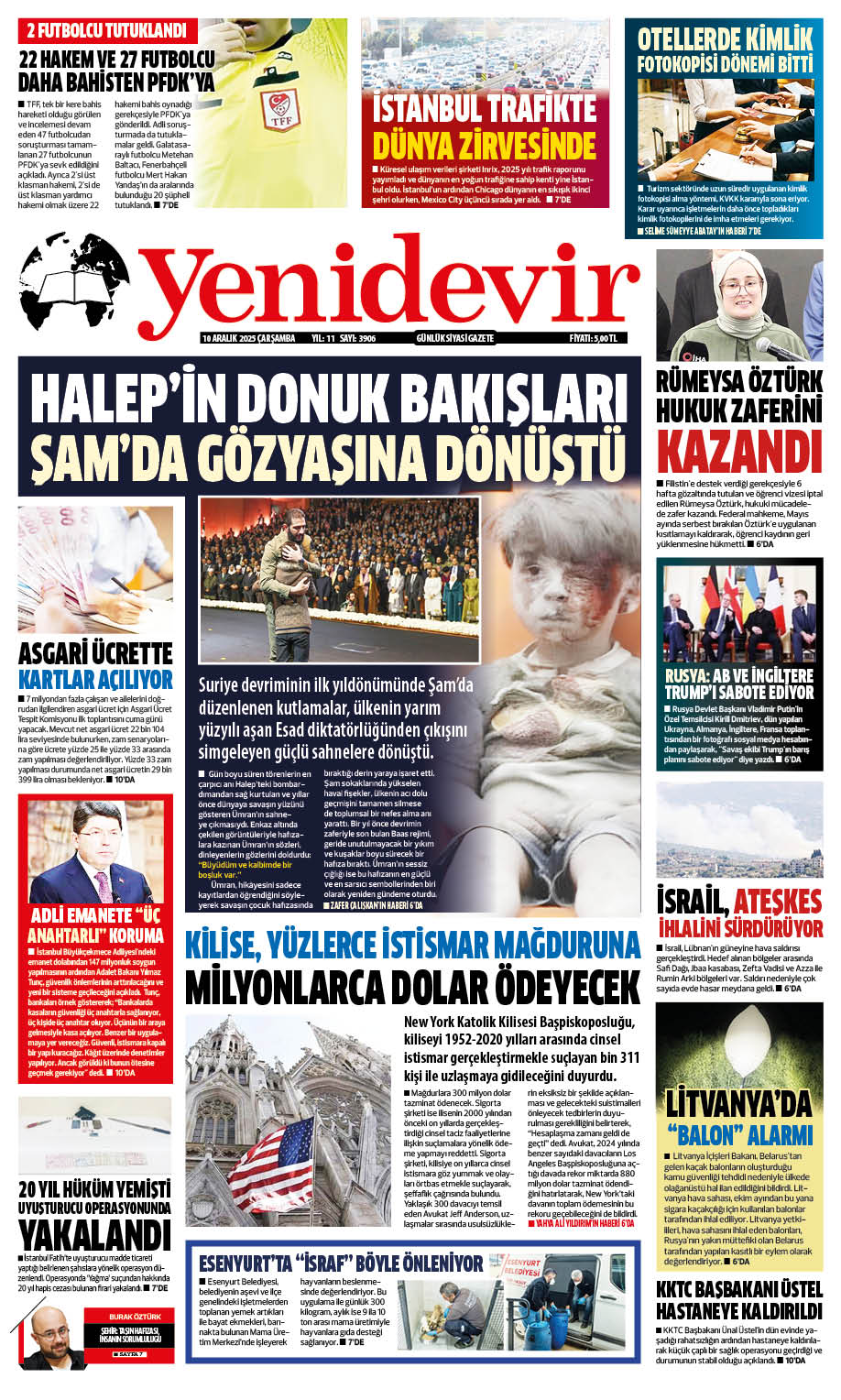 https://www.yenidevirgazetesi.com/10 ARALIK ÇARŞAMBA
