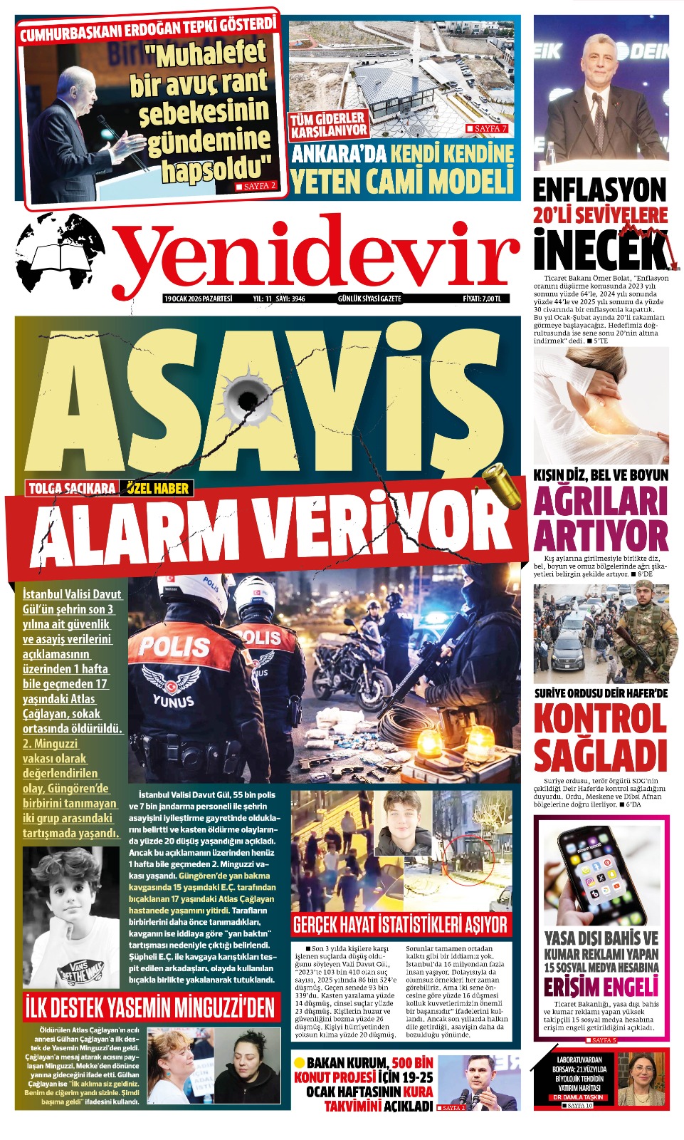 https://www.yenidevirgazetesi.com/19 OCAK 2026 PAZARTESİ