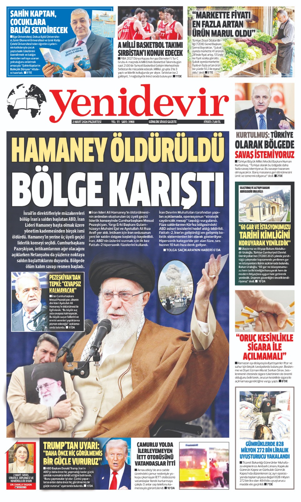 https://www.yenidevirgazetesi.com/2 MART 2026 PAZARTESİ