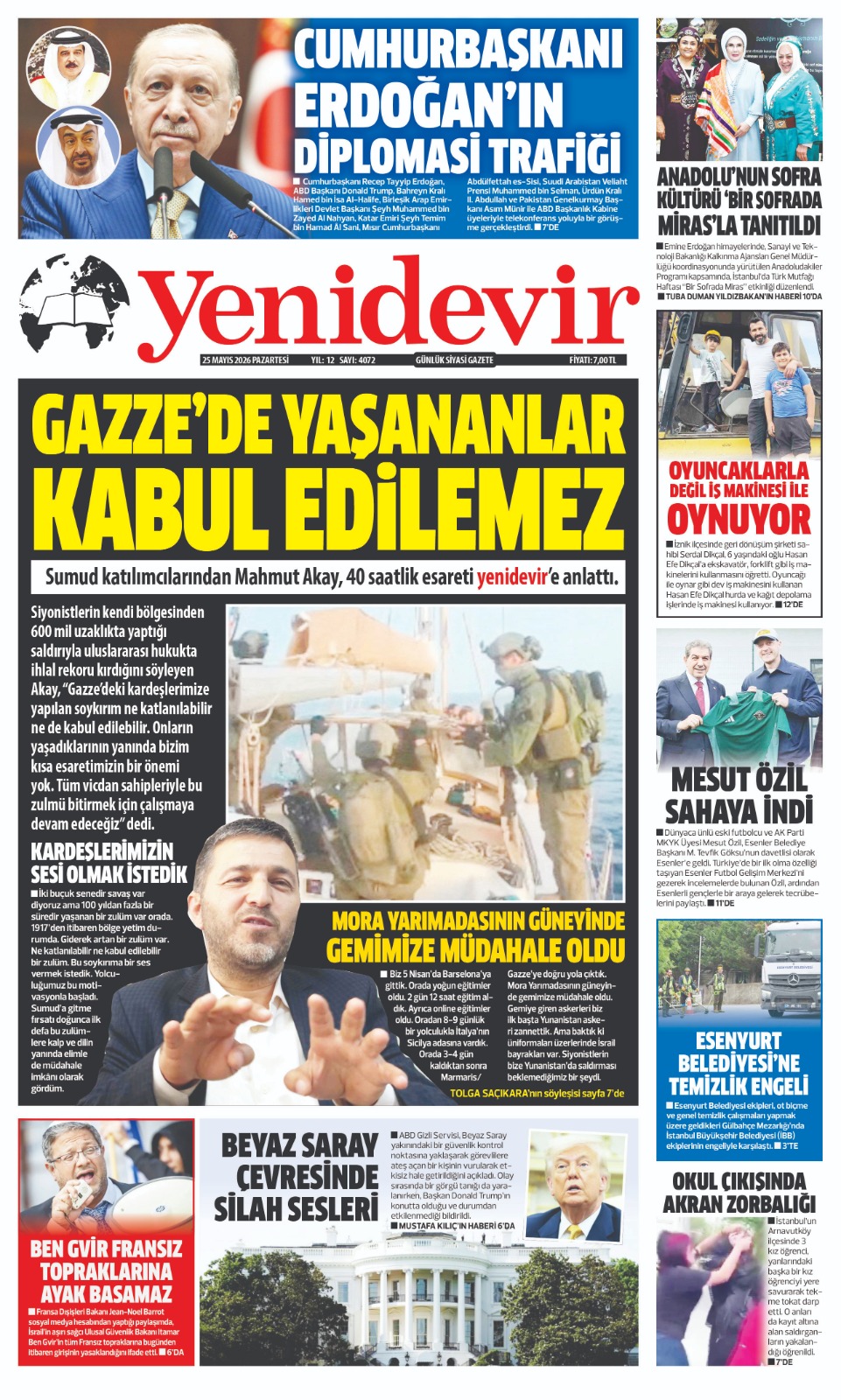 https://www.yenidevirgazetesi.com/25 MAYIS 2026 PAZARTESİ