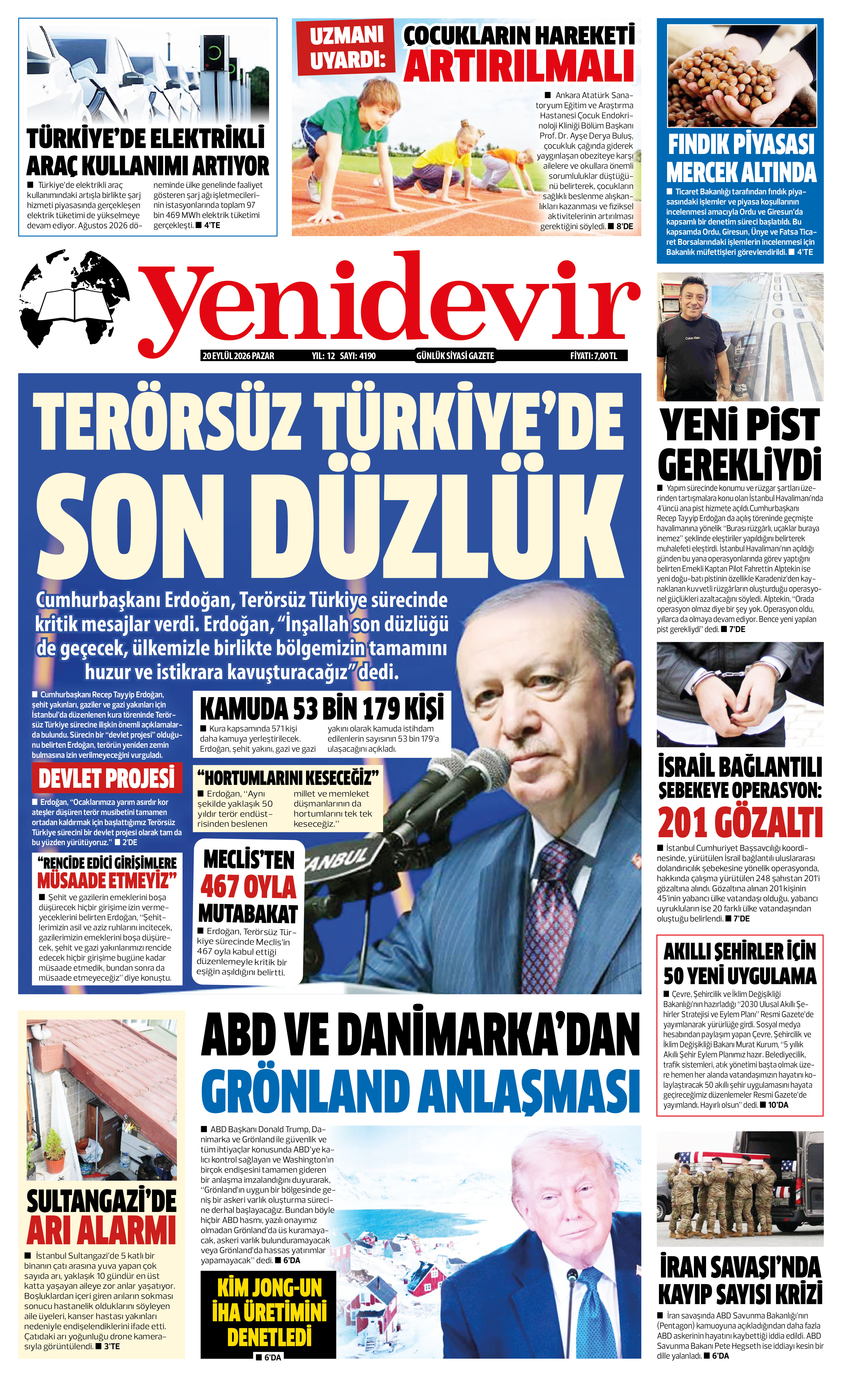 https://www.yenidevirgazetesi.com/20 EYLÜL 2026 PAZAR