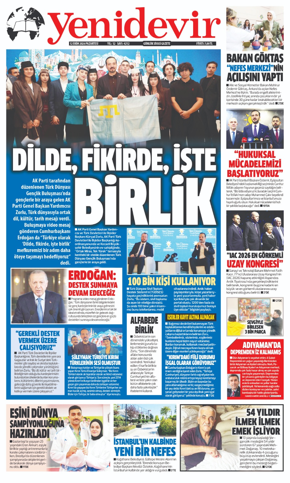 https://www.yenidevirgazetesi.com/12 EKİM 2026 PAZARTESİ