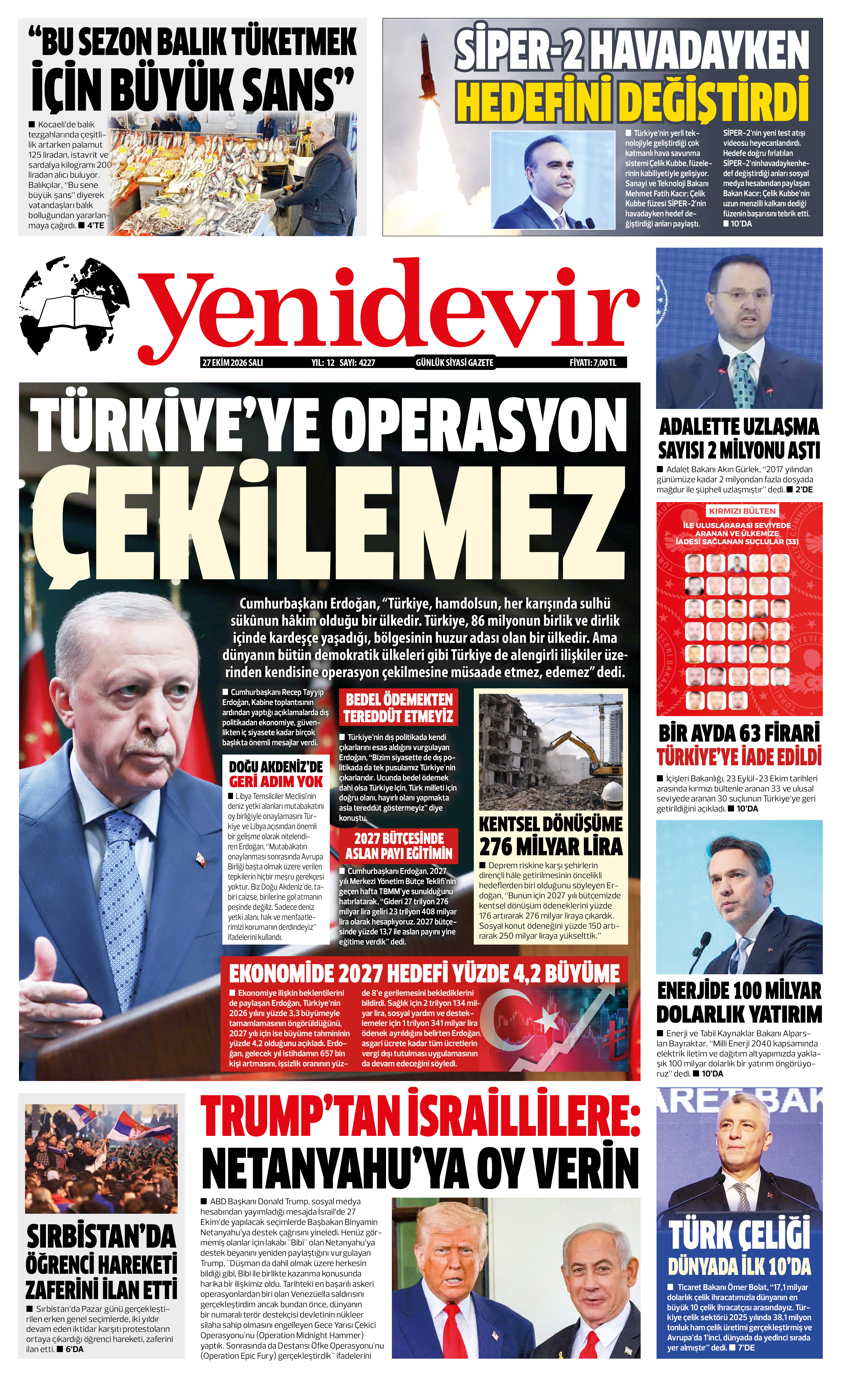 https://www.yenidevirgazetesi.com/27 EKİM 2026 SALI