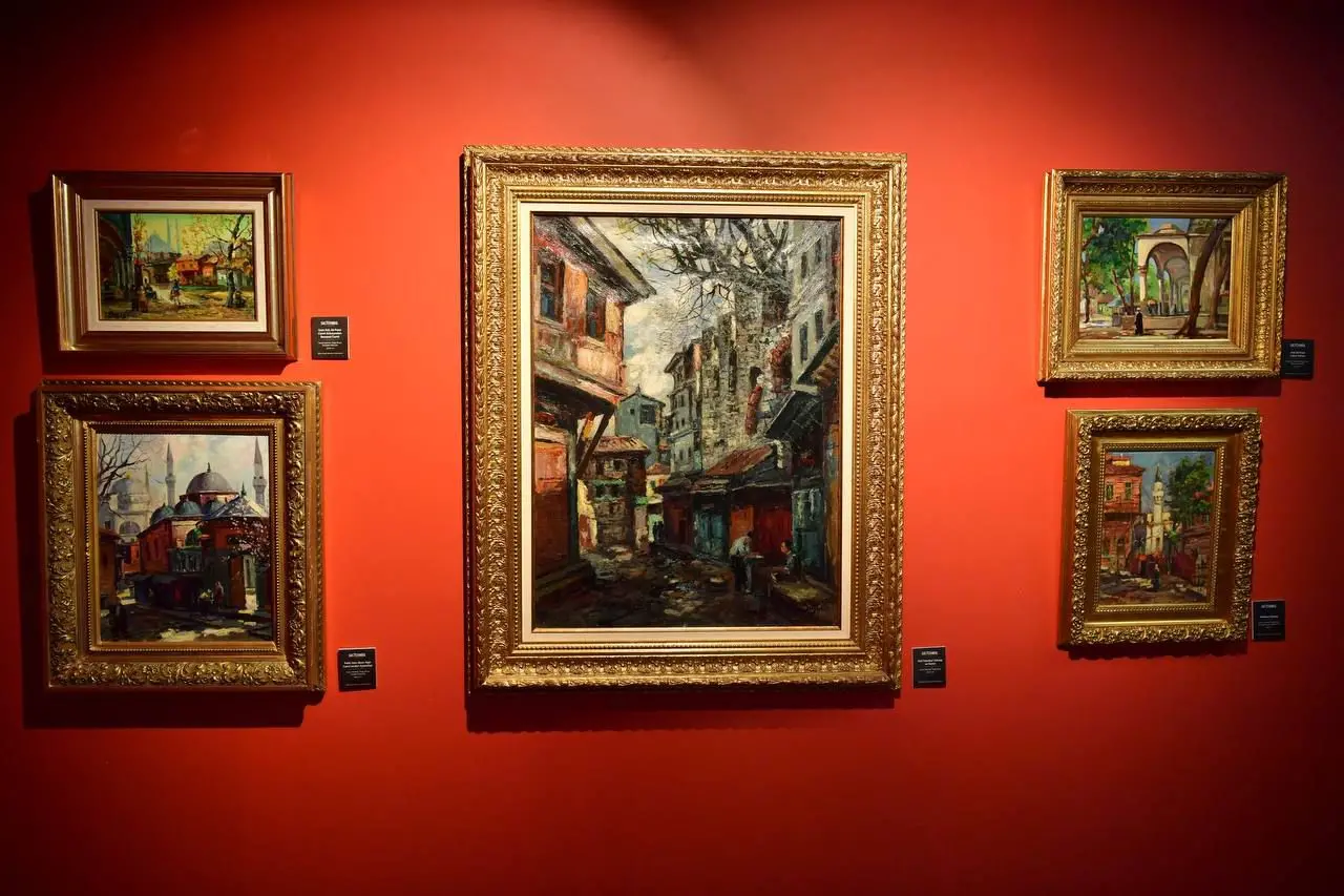 İbrahim Safi’nin eserleri Fatih’te sanatseverlerle buluştu 3