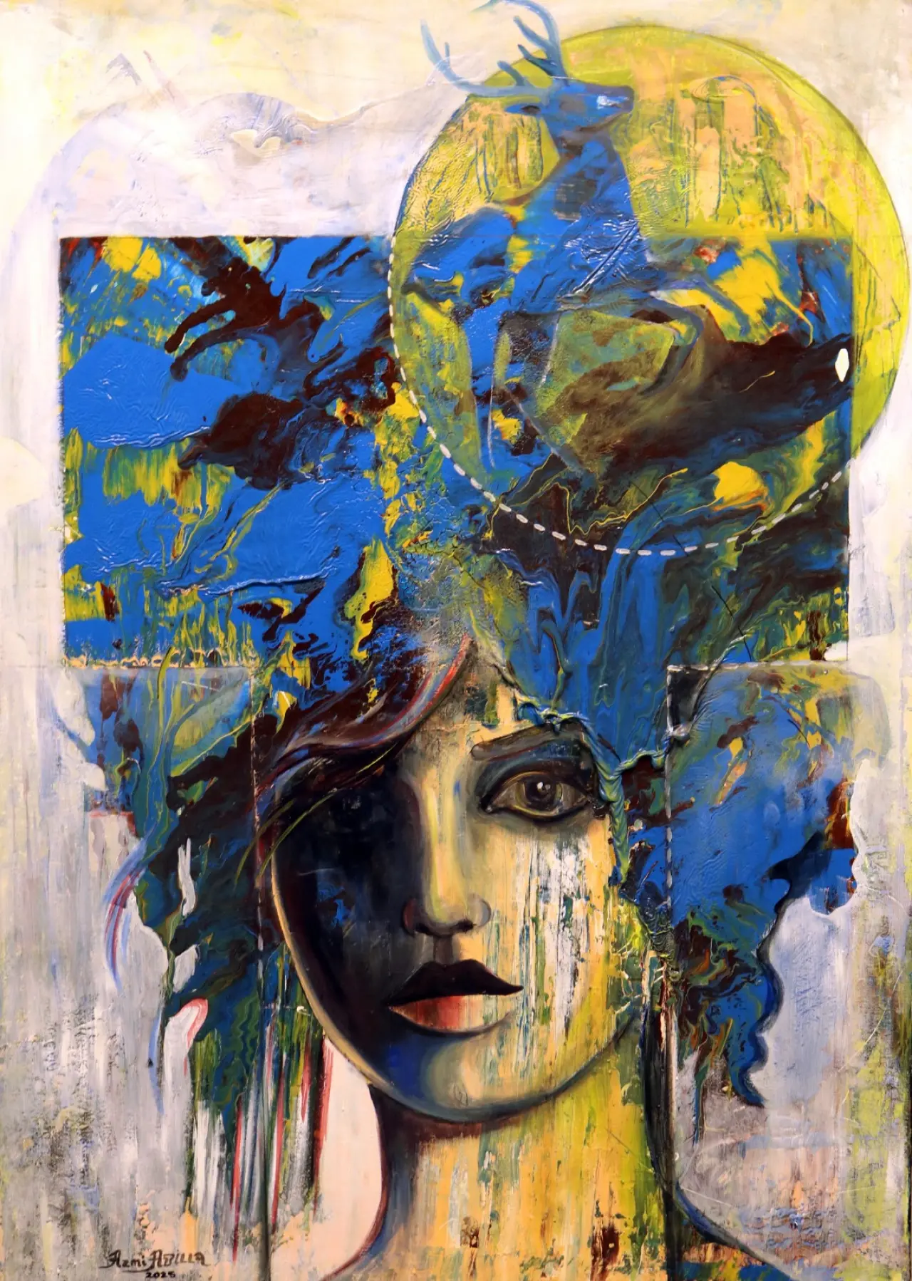 AZMİ ATİLLA: “ANADOLU’NUN BİNLERCE YILLIK TARİHİNİ VE ZENGİN KÜLTÜREL MİRASINI TUVALE TAŞIYORUM” 2